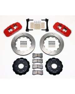 1999-2018 Silverado 1500-Sierra 1500 Wilwood AERO6 Front Brake Kit, 6 Lug-6 Piston Red Calipers, 14.25" Rotors
