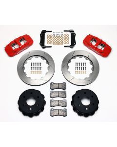 2001-2007C Silverado 1500-Sierra 1500 Wilwood AERO4 Rear Brake Kit, 6 Lug-4 Piston Red Calipers, 14.25" Rotors
