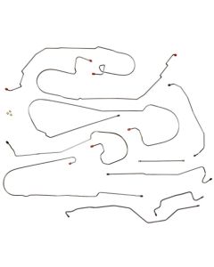 1999-2002 Chevy-GMC 4WD 1500 Non-HD Ext. Cab Short & Long Bed Complete Brake Line Kit Stainless Steel
