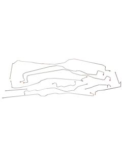 1999-2002 Chevy-GMC Truck 4WD 1/2-Ton Std. Cab Short Or Long bed Brake Line Kit 13pc, Stainless Steel