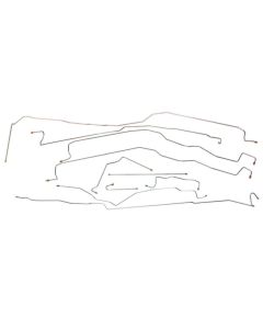 1999-2002 Chevy-GMC Truck 2WD 1500 All Cab & Bed Sizes Complete Brake Line Kit 10pc, Stainless Steel
