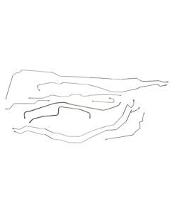 1999-2007 Chevy-GMC 2 Or 4WD 2500 3500 HD All Cab Sizes/Bed Lengths Dually Brake Line Kit 10pc, Stainless Steel