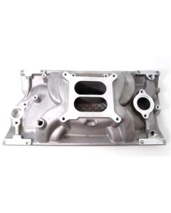 1996-2002 Chevy-GMC Truck SBC Vortec L31 Square Bore Intake Manifold-Satin