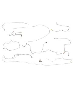 1995-1999 Chevrolet Tahoe GMC Yukon Cadillac Escalade 4WD Brake Line Kit 10pc, Stainless Steel