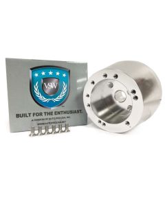 1974-1994 Chevy-GMC Truck Volante  6 Bolt  Hub Adapter, Silver-Titl/Non Tilt
