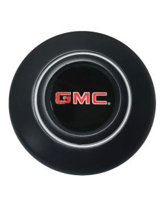 1947-1978 GMC Truck Steering Wheel Horn Cap With Emblem, Retro Satin Black-Volante S9