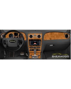 2019-2021 Silverado 1500 Dash Kit- Simulated Honey Burl