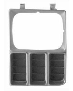 1981-1982 Chevy Truck-Suburban-Blazer Headlight Bezel, Single Square Headlight- Left