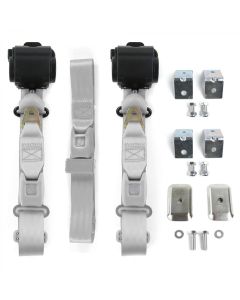 Seat Belt 3Pt Retr Bnch Std Gray 63-66
