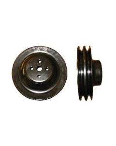 Chevelle Water Pump Pulley, 396/375hp L78, Deep Double Groove, Black, 1965-1968