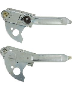 Chevelle Manual Window Regulator, Front Left, 2-Door Coupe & Convertible, 1970-1972