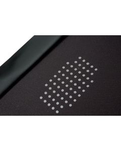 Chevelle Package Self, Black, With Dual Speaker Cut-Out and Mesh, 2-Door Coupe, 1968-1972