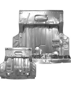 Chevelle Trunk Floor, Complete, With Braces, 1968