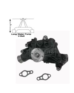 Chevelle Water Pump, Big Block Cast Iron, Hi-Flo, Long, Stewart, 1969-1972