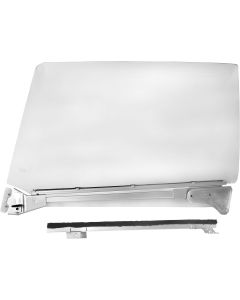 Chevelle Door Glass Assembly, Clear, Right, 2-Door Coupe, 1967