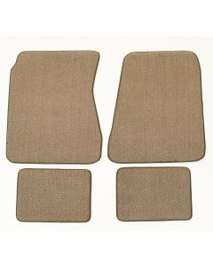 Chevelle Floor Mats, Ivy Gold, 4-Piece Set, 80/20 Loop, ACC, 1968-1972