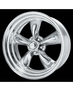Chevelle Torq-Thrust II Wheel, Polished, 17 x 8, American Racing, 1964-1972