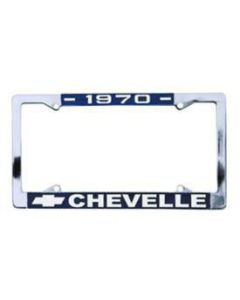 Chevelle License Plate Frames, 1967