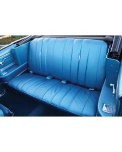 PUI Chevelle Rear Seat Covers, Convertible, 1966
