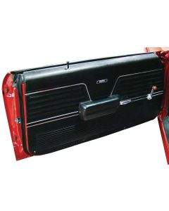 PUI Chevelle Door Panels, Front, Preassembled, Coupe & Convertible, 1969