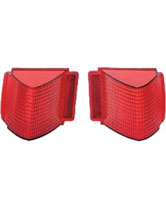 Chevelle Taillight Lenses, Except Wagon, 1967