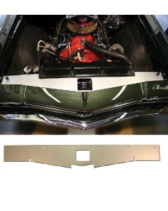 Chevelle Core Support Filler Panel, Anodized Aluminum, 1968-1969
