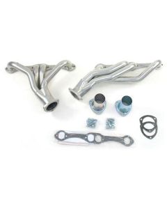 Chevelle Exhaust Headers, Small Block, Shorty Style, For Cars With Manual Transmission & Floor Shift, 1964-1972