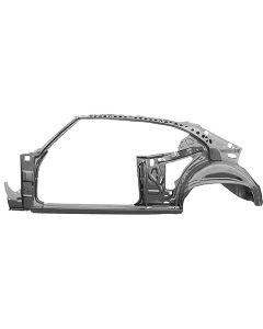 Chevelle Quarter And Door Frame Assembly, Left, 2-Door Coupe, 1969