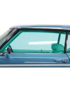 Chevelle Door Glass, 2-Door Coupe & Convertible, Left Hand,1969