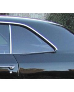 Chevelle Quarter Glass, 2-Door Coupe, Left Hand, 1966-1967
