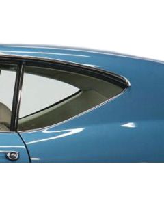 Chevelle Quarter Glass, 2-Door Coupe, Left Hand, 1968-1969