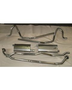 Chevelle Exhaust, Aluminized, 396c.i. High Performance, Dual, 1965-1969