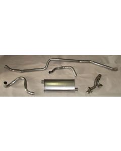Chevelle Exhaust, Aluminized, Single, V8, 1964-1967