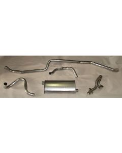 1965-1966 Chevelle Exhaust, Aluminized, Single, 327c.i. V8