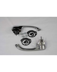 1966-1966 Chevelle  Exterior Door Handles, Front, Show Quality