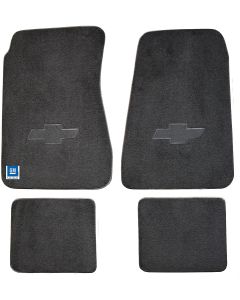 Chevelle Carpet Floor Mat Set, Embroidered, 1968-1972