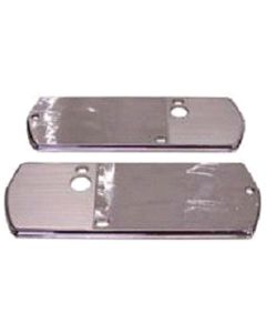 Chevelle Arm Base Plates, Chrome, 1968