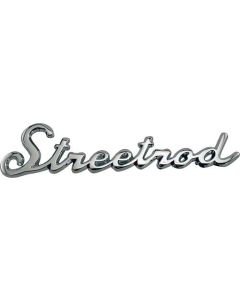 Streetrod Emblem - Die Cast Chrome Plated