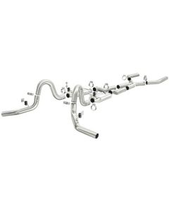 1968-1973 El Camino  Magnaflow Street Series,3.0",Stainless Steel, Crossmember-back
