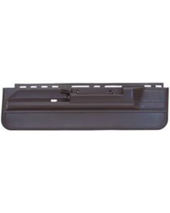 Malibu Lower Door Panels, 2-Door Coupe, Black, 1978-1981