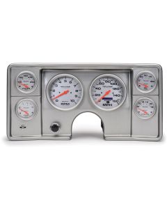 Malibu Instrument Cluster Panel, Aluminum Finish, With Ultra-Lite Gauges, 1978-1981