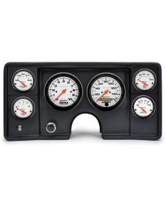 Malibu Instrument Cluster Panel, Black Finish, With PhantomGauges, 1978-1981