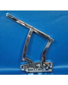 Chevelle Billet Aluminum Hood Hinges, Polished Finish, 1968