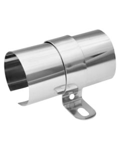 Ignition Coil Cover; Universal; Chrome; Fits Most Canister Type Coils