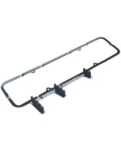 Valve Cover Hold Downs - 1Pc with Wire Looms - Blue