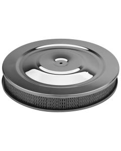 Air Cleaner Kit; Chrome; Full-Flo Style; 14 Inch Diameter; Element Included
