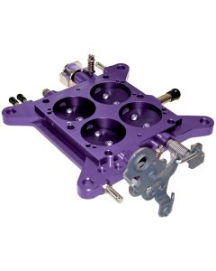 Carburetor Throttle Base Plate; 4160 Model; For 750 CFM Vacuum Secondary Carb