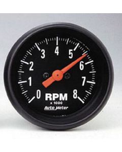 Autometer Tachometer, Black Face