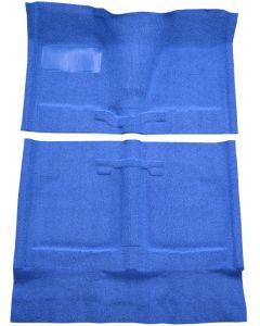 1962-1967 Chevy II Nova 4DR Wagon Complete Carpet, Molded w/ Mass Backing Auto Trans | Loop Material