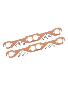 1955-1991 Mr Gasket Copper Seal Header Gaskets GEN 1 262-400 w/Round Ports




